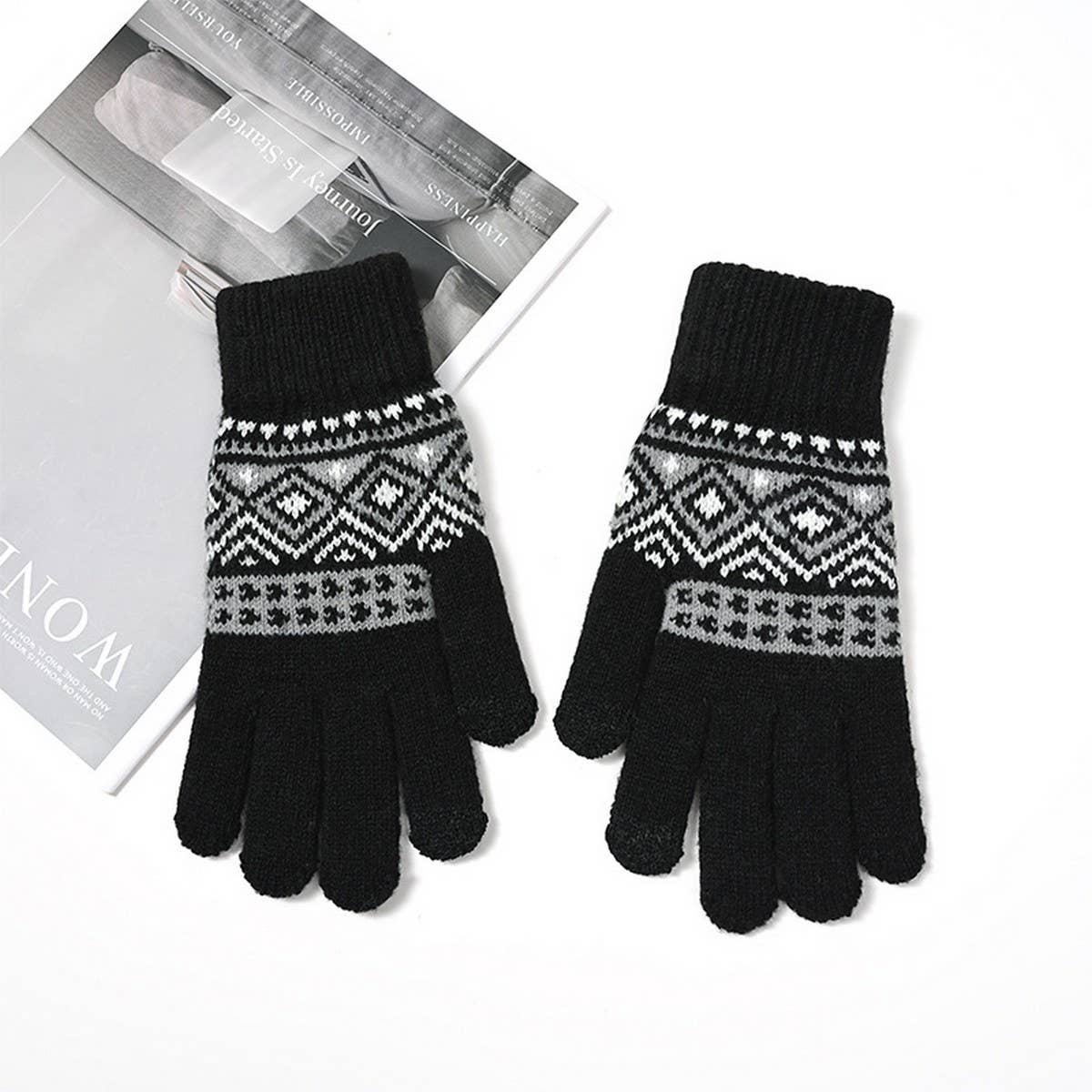 AUTUMN AND WINTER FIVE-FINGER CYCLING WARM GLOVES_CWMM1490