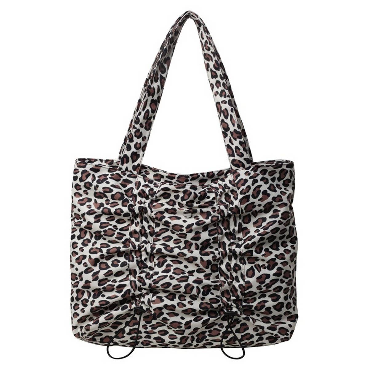 LEOPARD PRINT FASHIONABLE SIMPLE VERSATILE TOTE BAG_CWAB3279