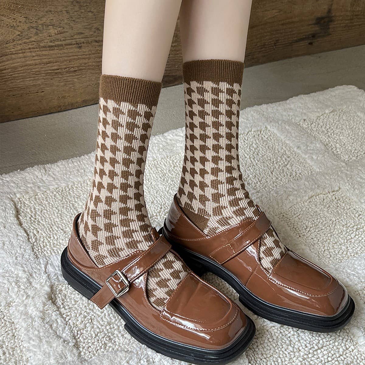 NEW AUTUMN COTTON WOMEN'S MID-CALF SOCKS
