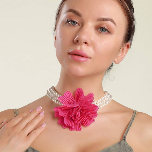 STYLISH AND ELEGANT PEARL BEADED PEARL NECKLACE_CWAJE1557