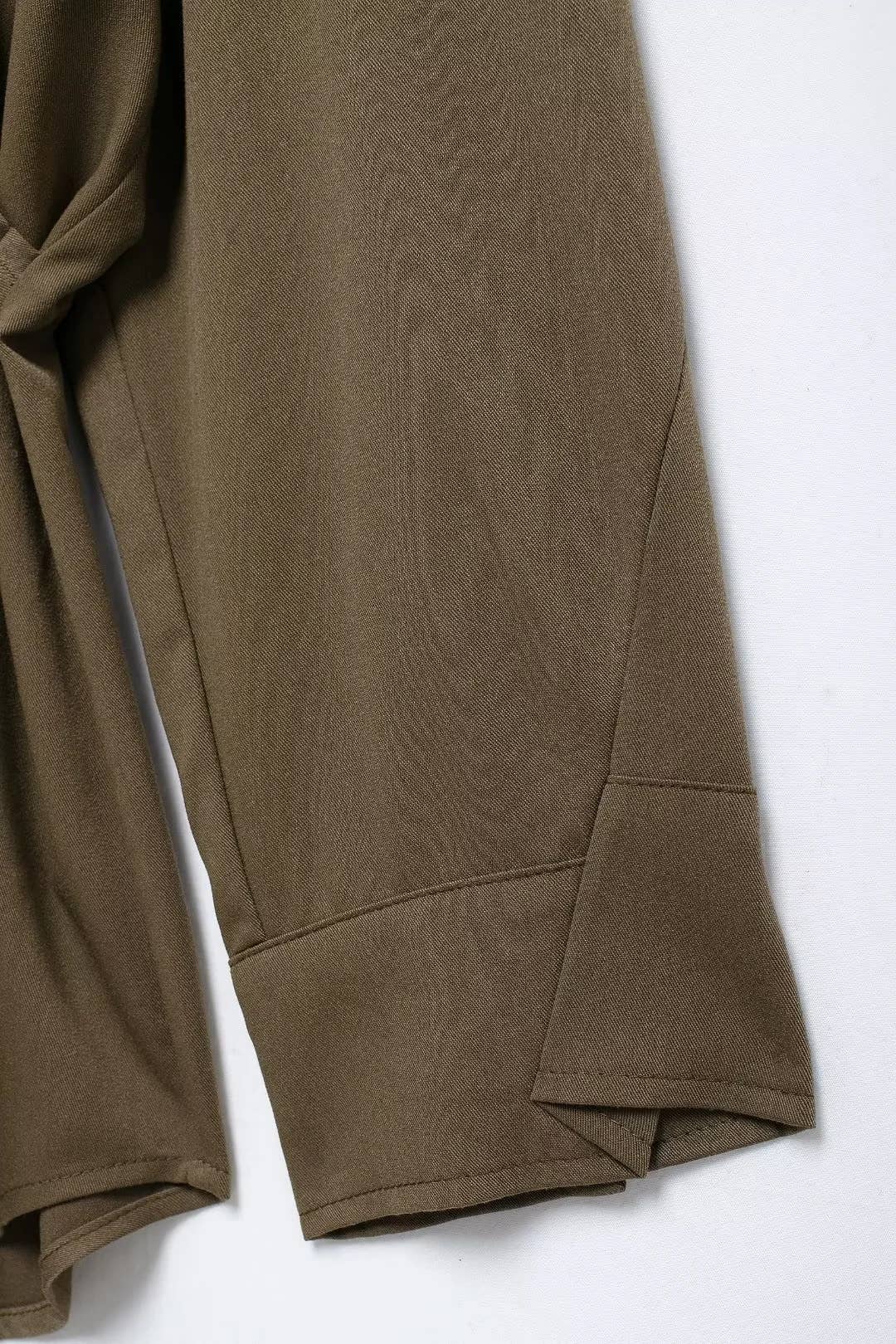 SINGLE-BREASTED ADJUSTABLE LONG-SLEEVED SHIRT