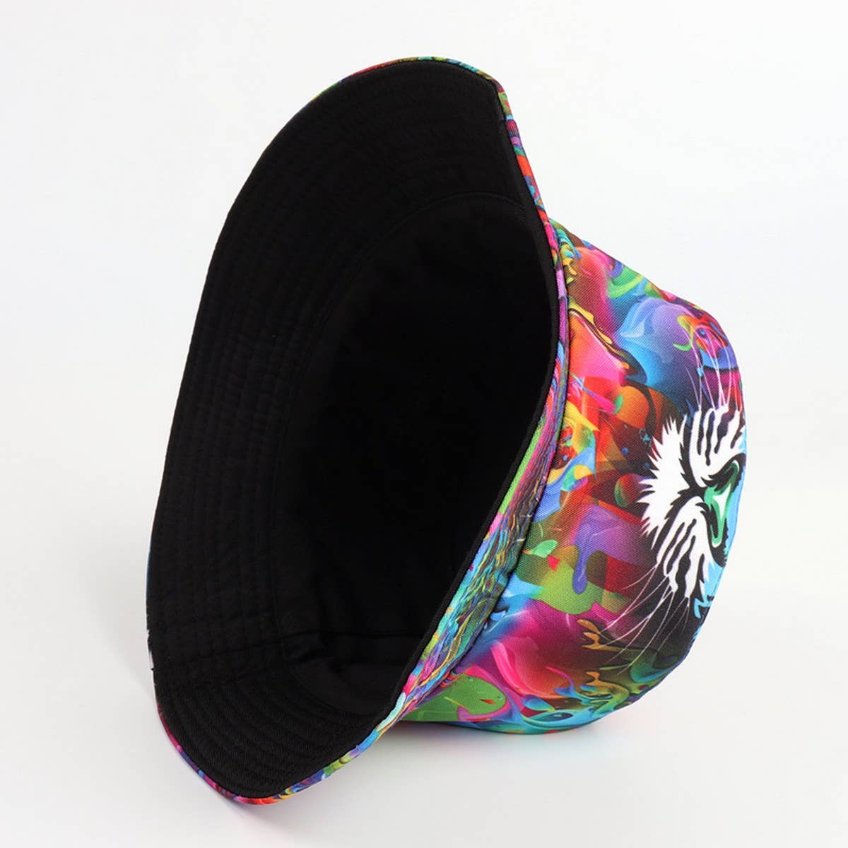 CWAH1521_PERSONALIZED COLOR PRINTING REVERSIBLE BUCKET HAT
