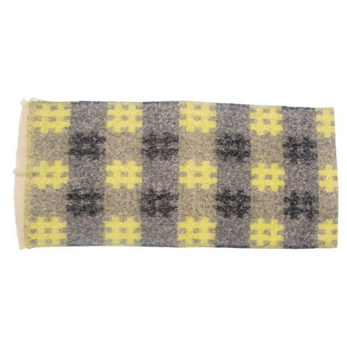 Circle Yarn Jacquard Scarf ? Unisex Winter Wrap