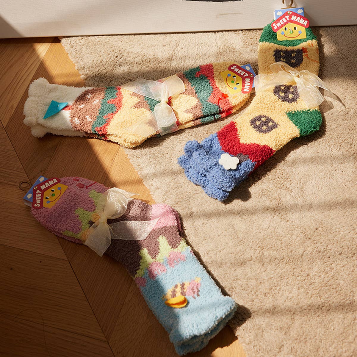 WOMEN NEW CARTOON THICK WARM SOCKS