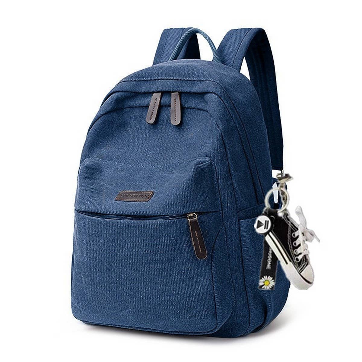 BACK-TO-SCHOOL CANVAS BACKPACK,LAPTOP COMPARTMENT_CWAB2209