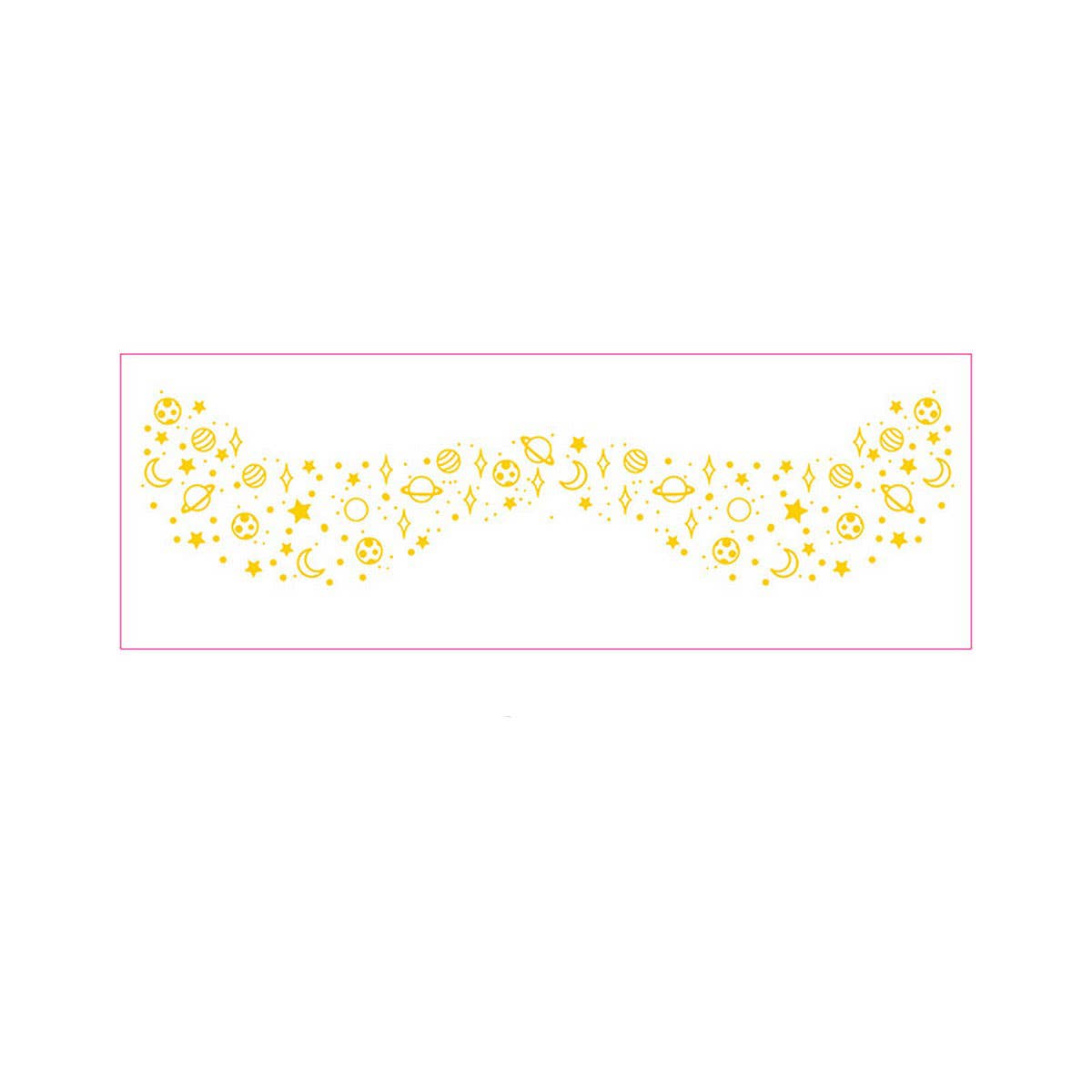 Gold Foil Freckle Tattoo Stickers Waterproof