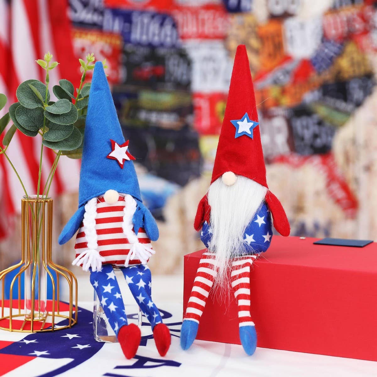 CWMM9499_AMERICAN INDEPENDENCE DAY FIVE-POINTED STAR DOLL