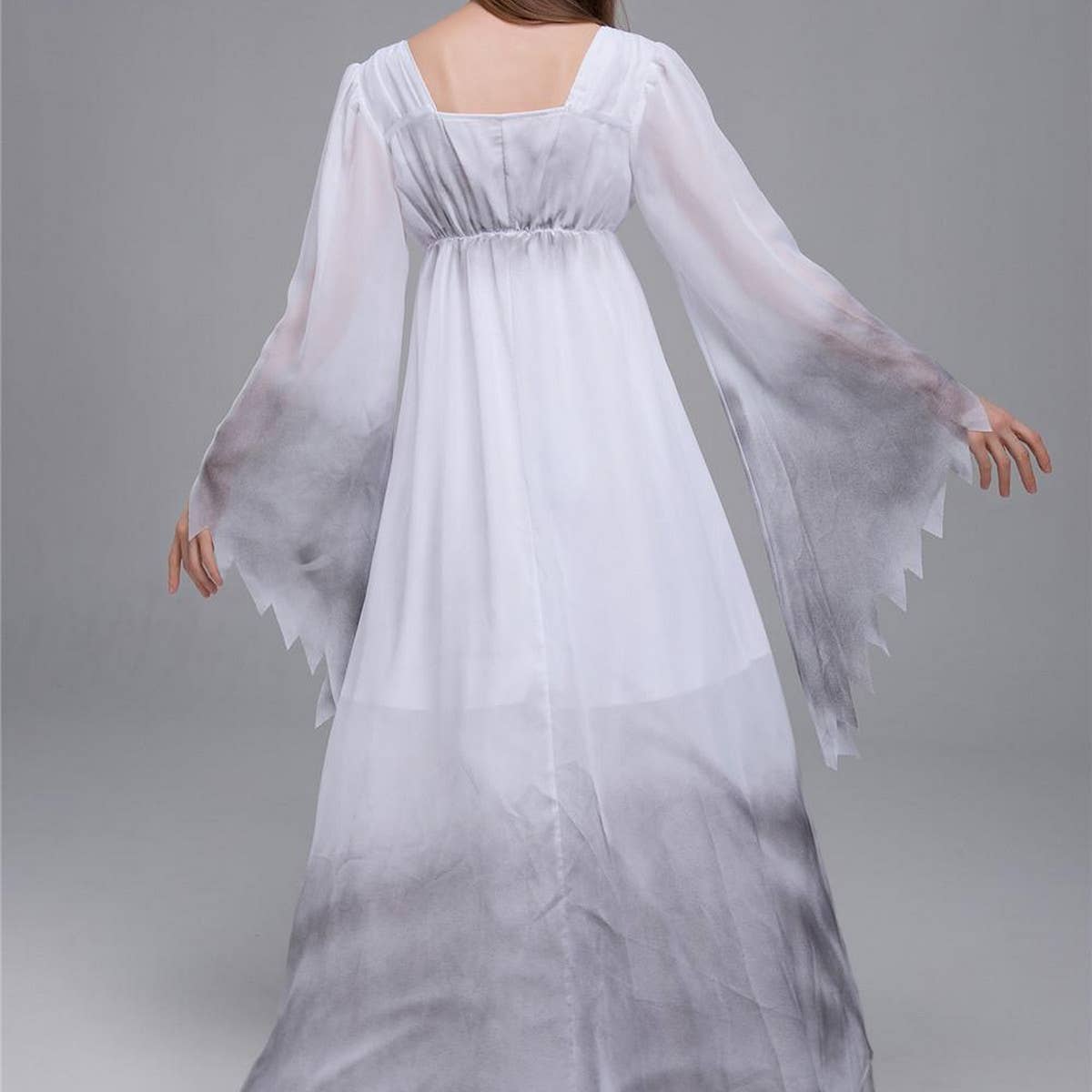 HALLOWEEN COSPLAY HORROR GHOST BRIDE LONG DRESS