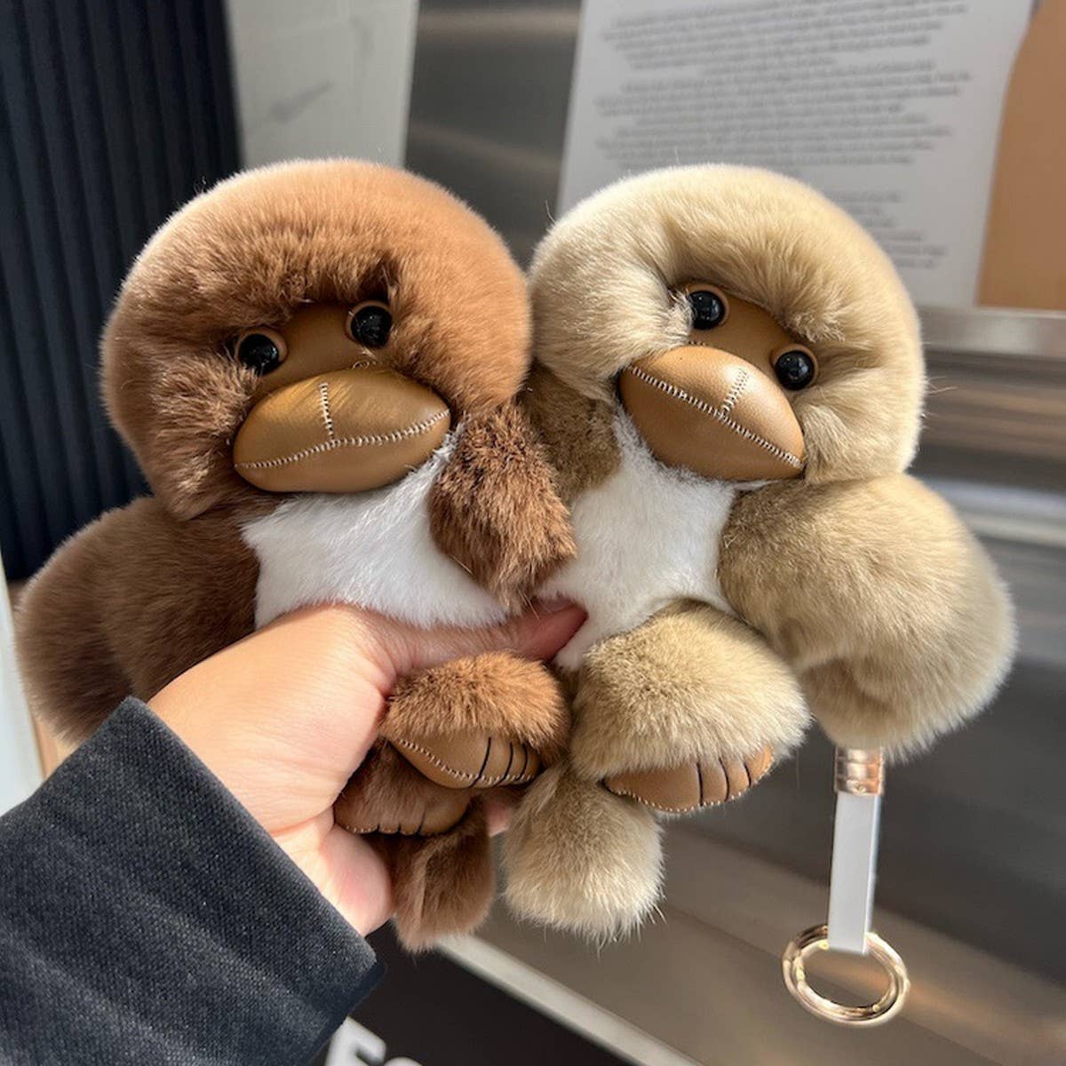 NEW CUTE PRUSSIAN MONKEY CAR KEYCHAIN PENDANT