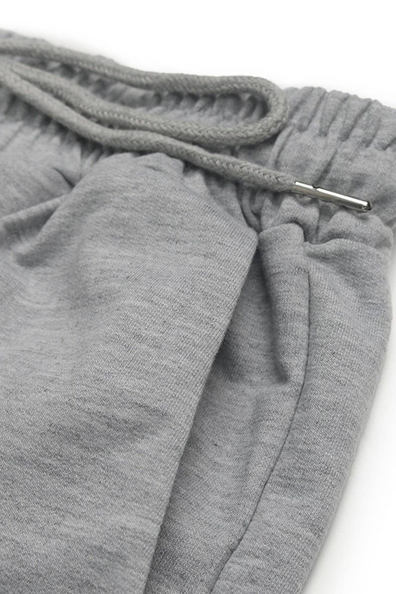 CWBLP1065_ELASTIC WAIST PATCH POCKET STRAIGHT PANTS