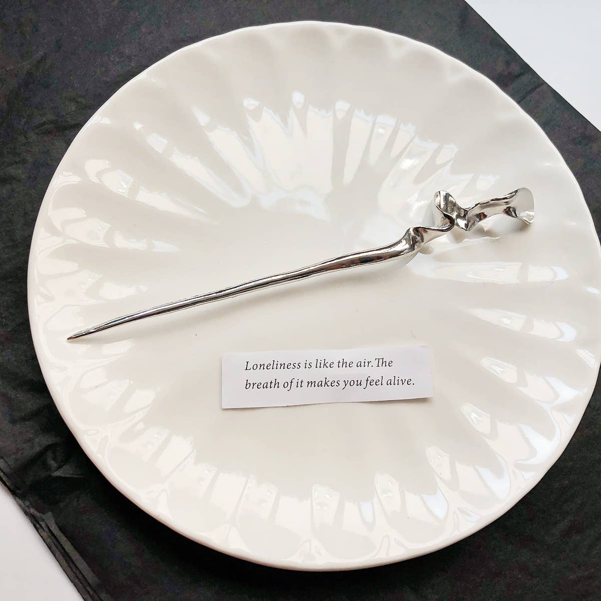 Simple metal hairpins ancient-style accessories