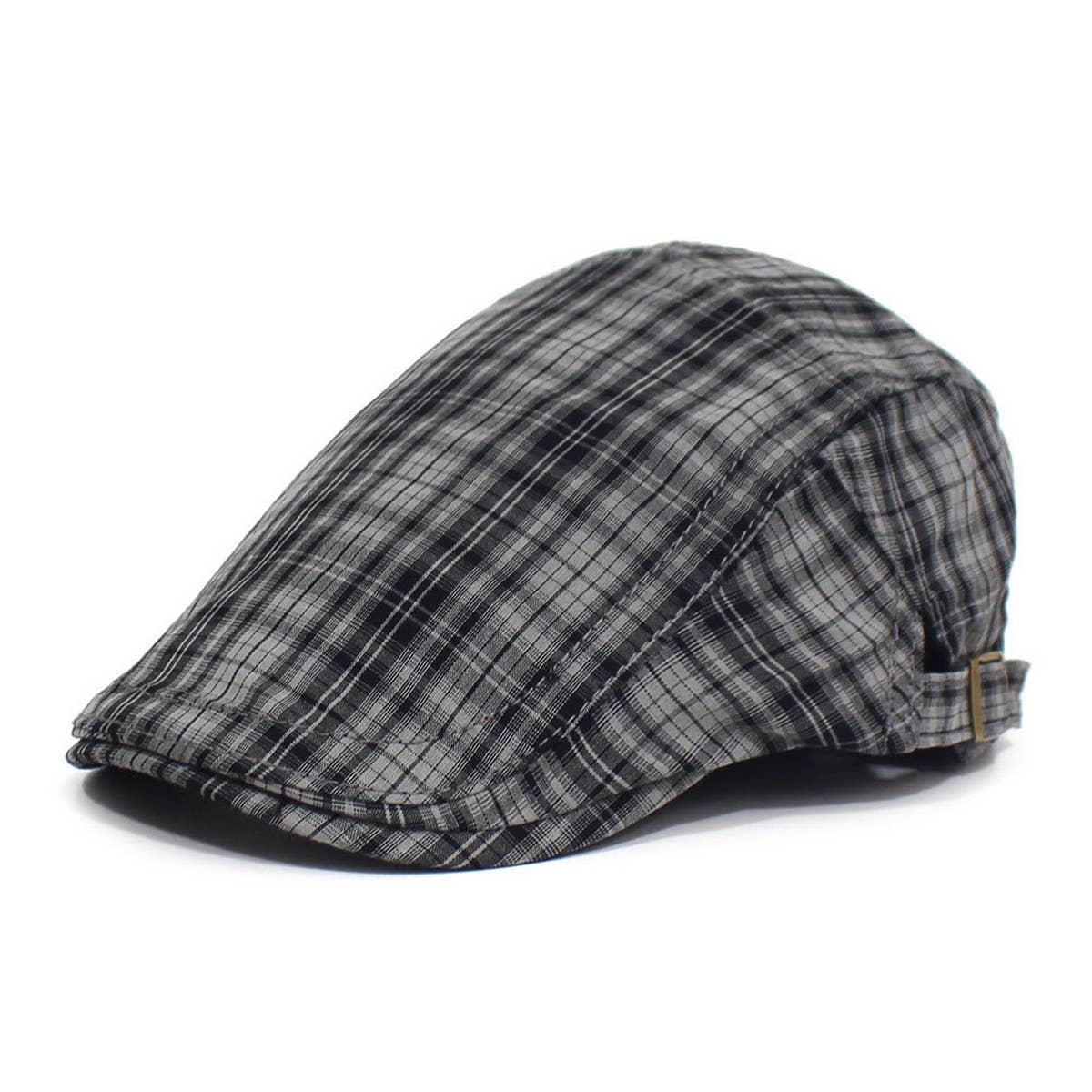 2024 NEW RETRO PLAID CASUAL BERET_CWAB2925