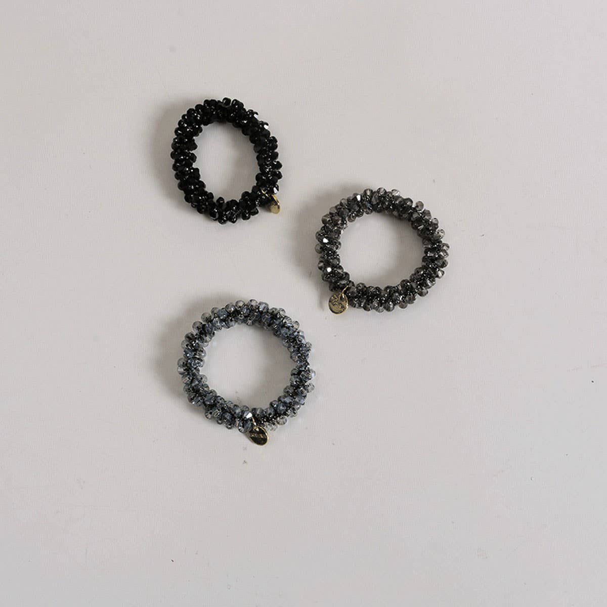 Cute Pearl Crystal Hair Tie Elastic Handmade Band