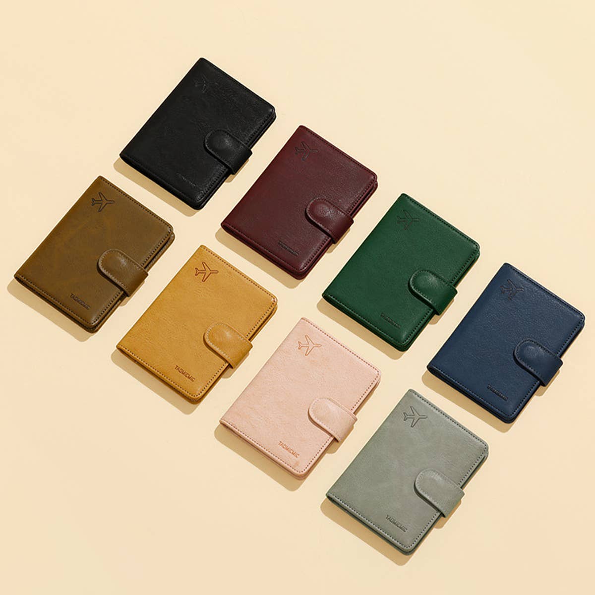 Vintage RFID Travel Passport Wallet_CWAB1611