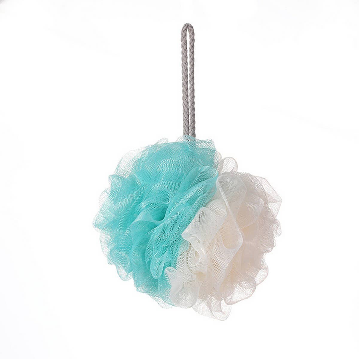 BATH POUF 50G DOUBLE COLOR BATH BALL_CWMM3383