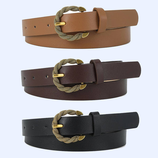 FASHION NEW SNAKE PATTERN PIN BUCKLE BELT_CWABE0354