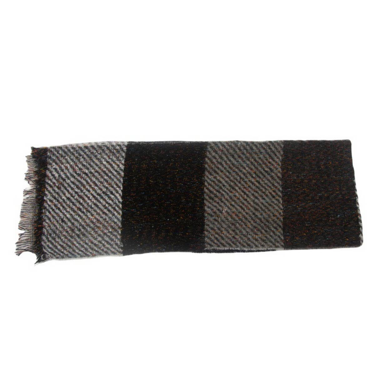 Large Plaid Scarf ? Unisex Winter Wrap Shawl