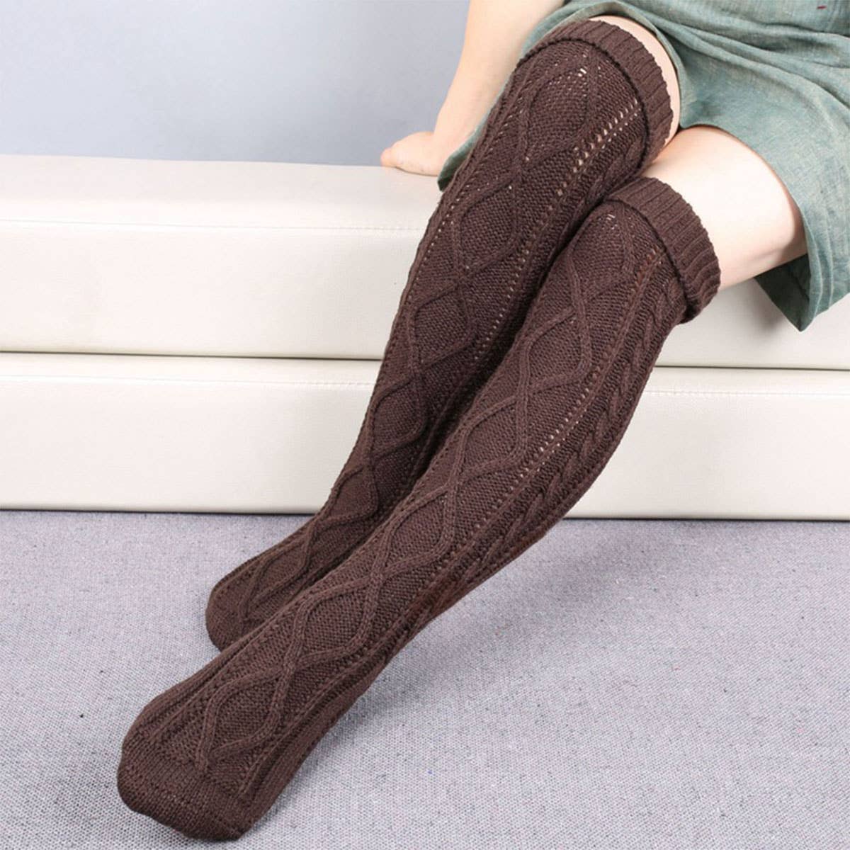 CABLE KNIT SOCKS_CWMS108