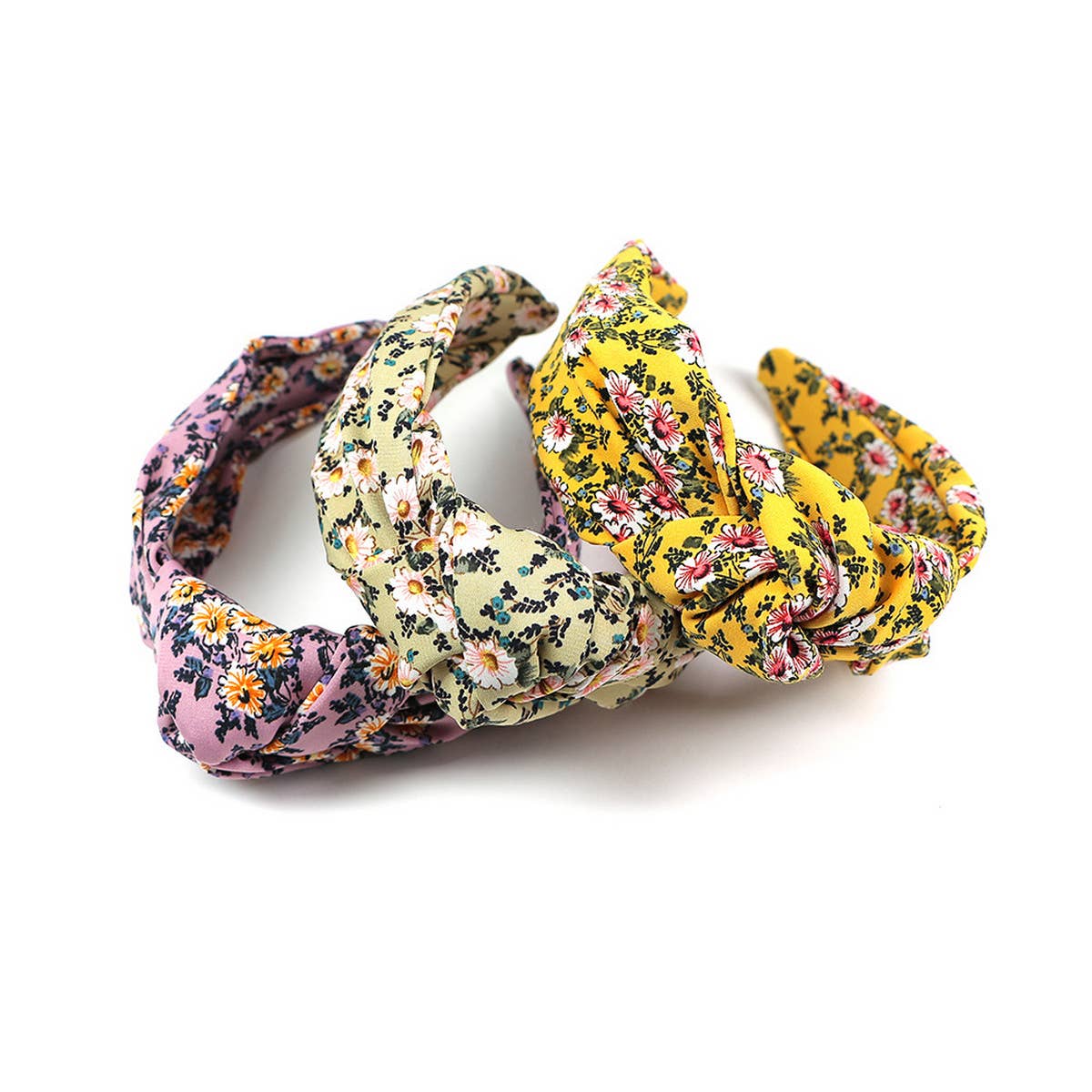 FLORAL KNOTTED WIDE-BRIMMED HEADBAND_CWAHA0979