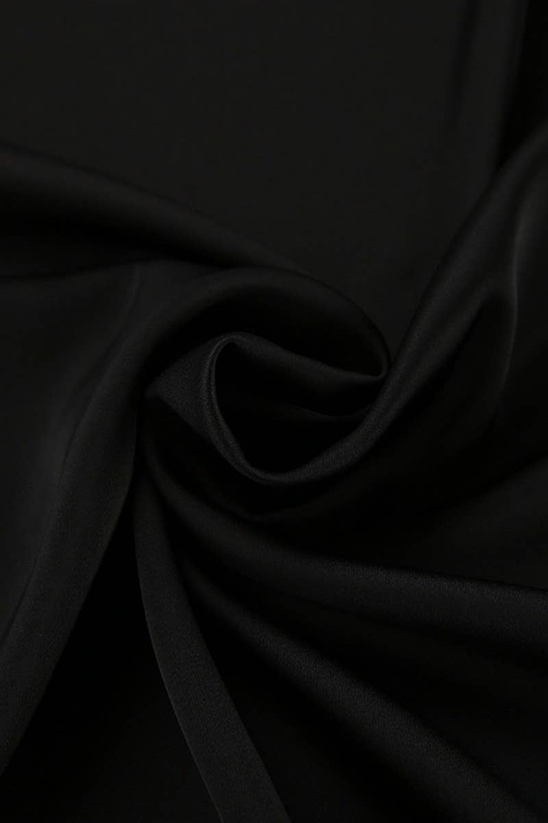 CWBLS0369_HIGH WAIST ELEGANT ICE SILK SATIN SLIM SKIRT