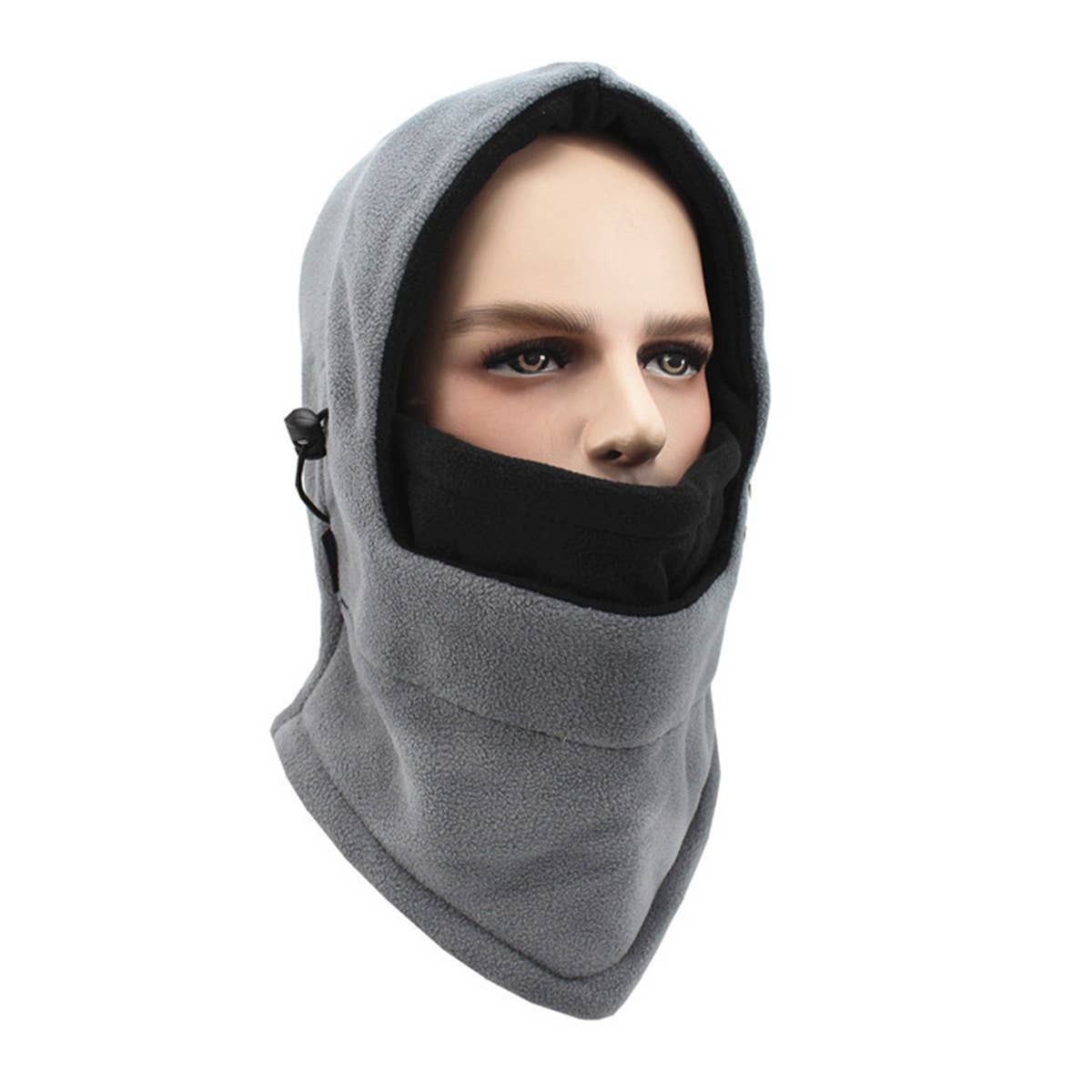 2 IN 1 TWO-TONE WINTER OUTDOOR WOOL BALACLAVA_CWMM1706