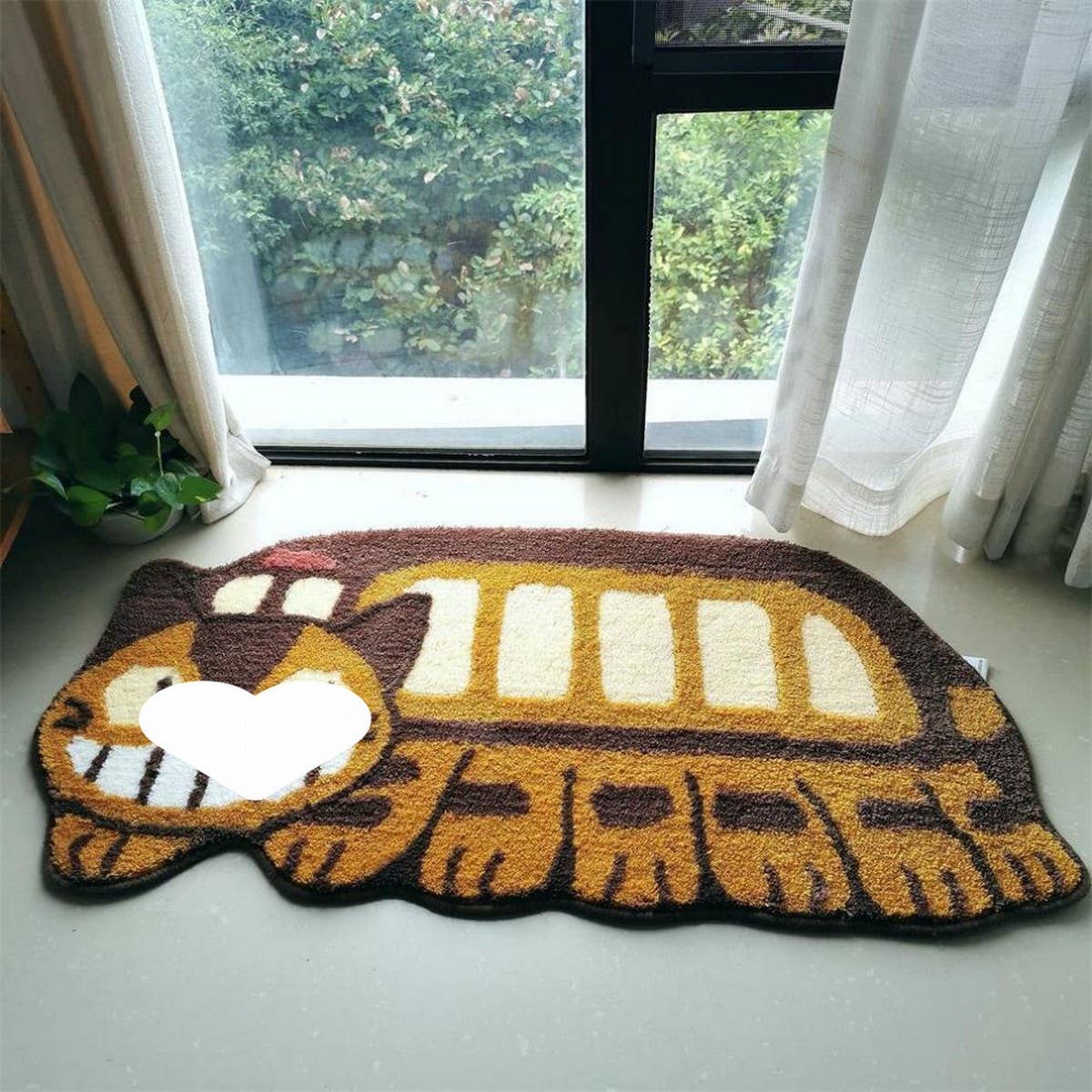 Cute Cat Absorbent Non-Slip Bathroom Door Mat