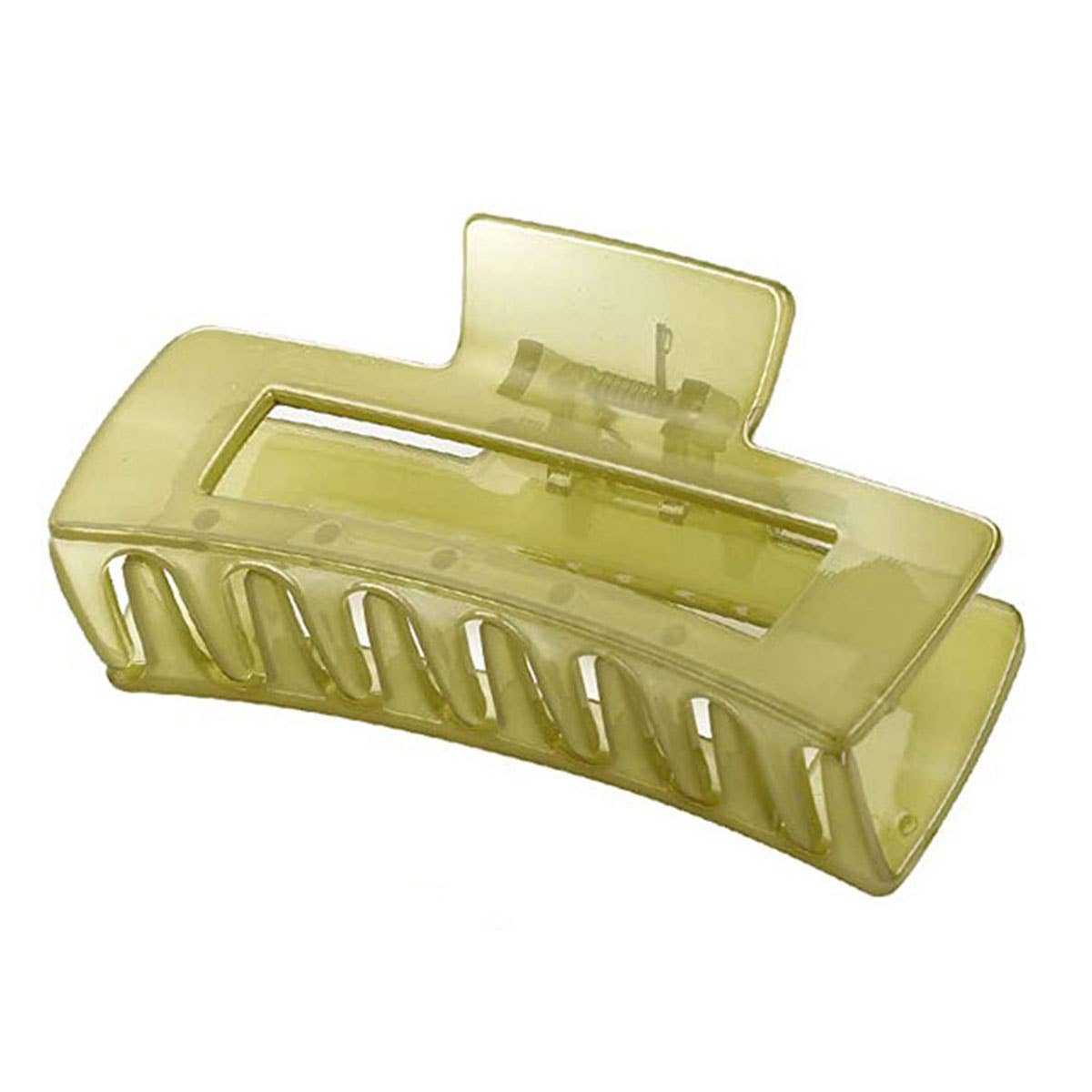 4.1 Inch Matte PS Plastic Hair Claw Clip, Wholesal_CWAHA0091