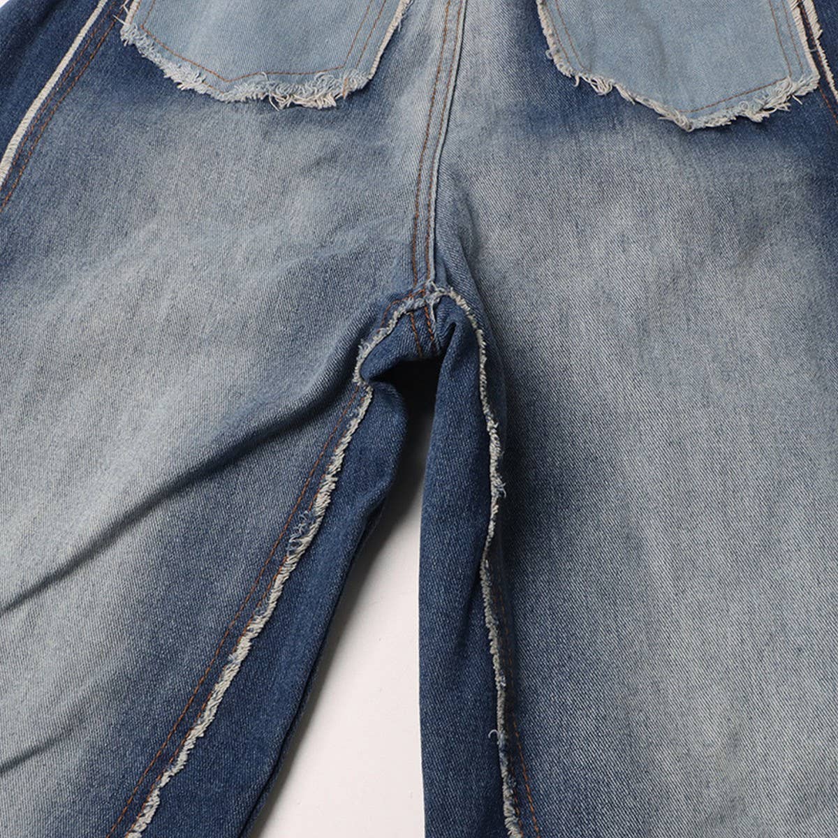 WOMENS HIGH WAISTED WIDE LEG LOOSE FITTING JEANS