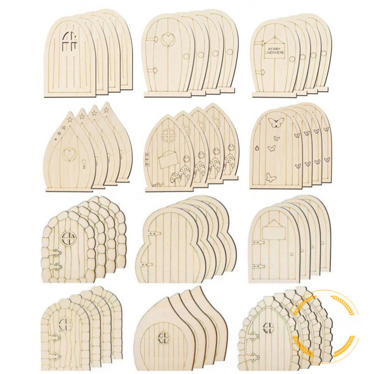 CWMM8553_CREATIVE DIY DOOR AND WINDOW WOOD CHIPS