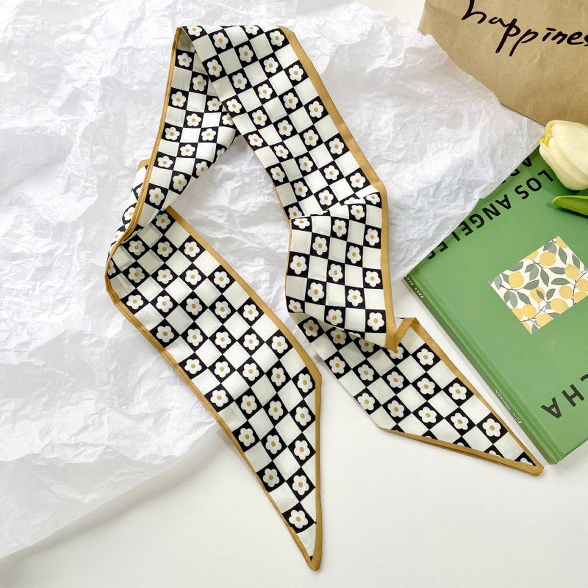 VERSATILE GEOMETRIC SQUARE HAIR FASHION HEADBAND