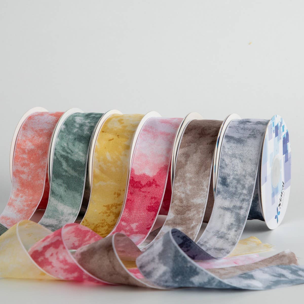 DIY FLORAL SILK GIFT PACKAGING RIBBON