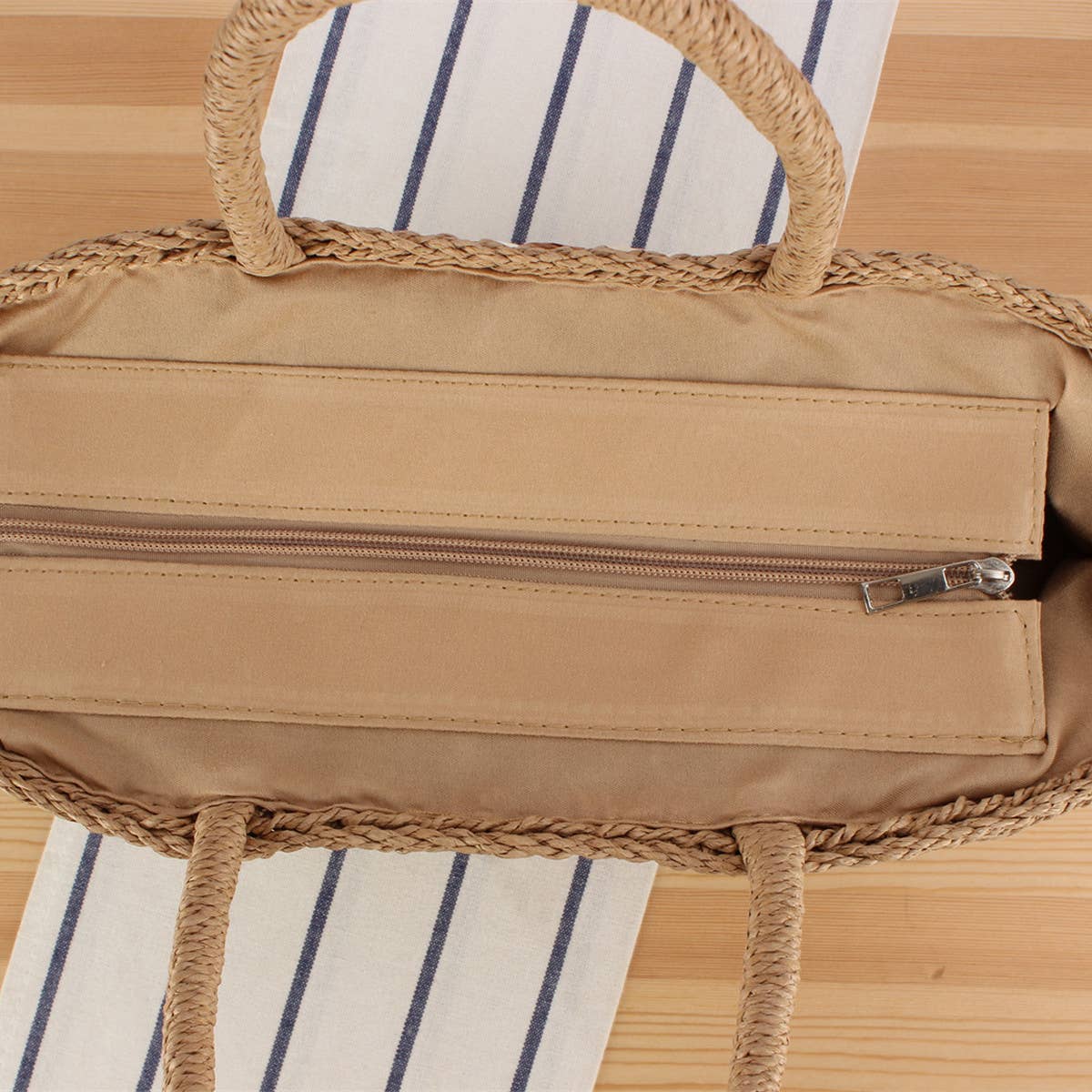 POPULAR SUMMER PORTABLE LARGE-CAPACITY STRAW BAG_CWAB2100