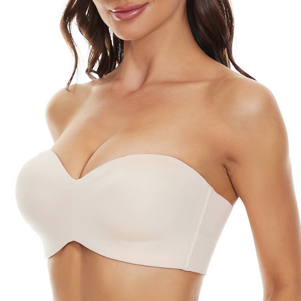 TRACELESS INVISIBLE BRA WITH STEEL RING