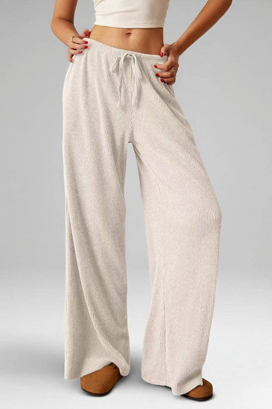 CWBLP01032_SOLID COLOR LOOSE HIGH WAIST WIDE LEG PANTS