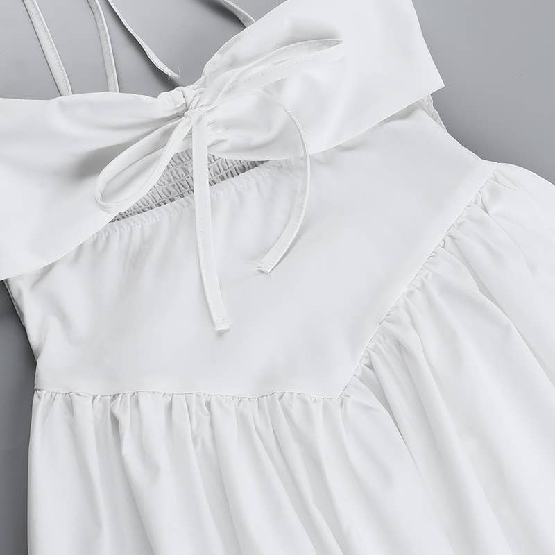 Ruched Cutout Slim Fit Fashion Dress