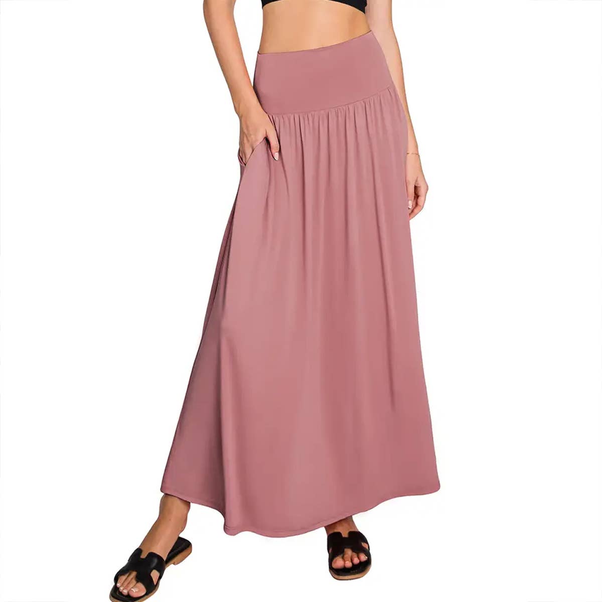 WOMEN FASHION LONG SKIRT_CWBLS123
