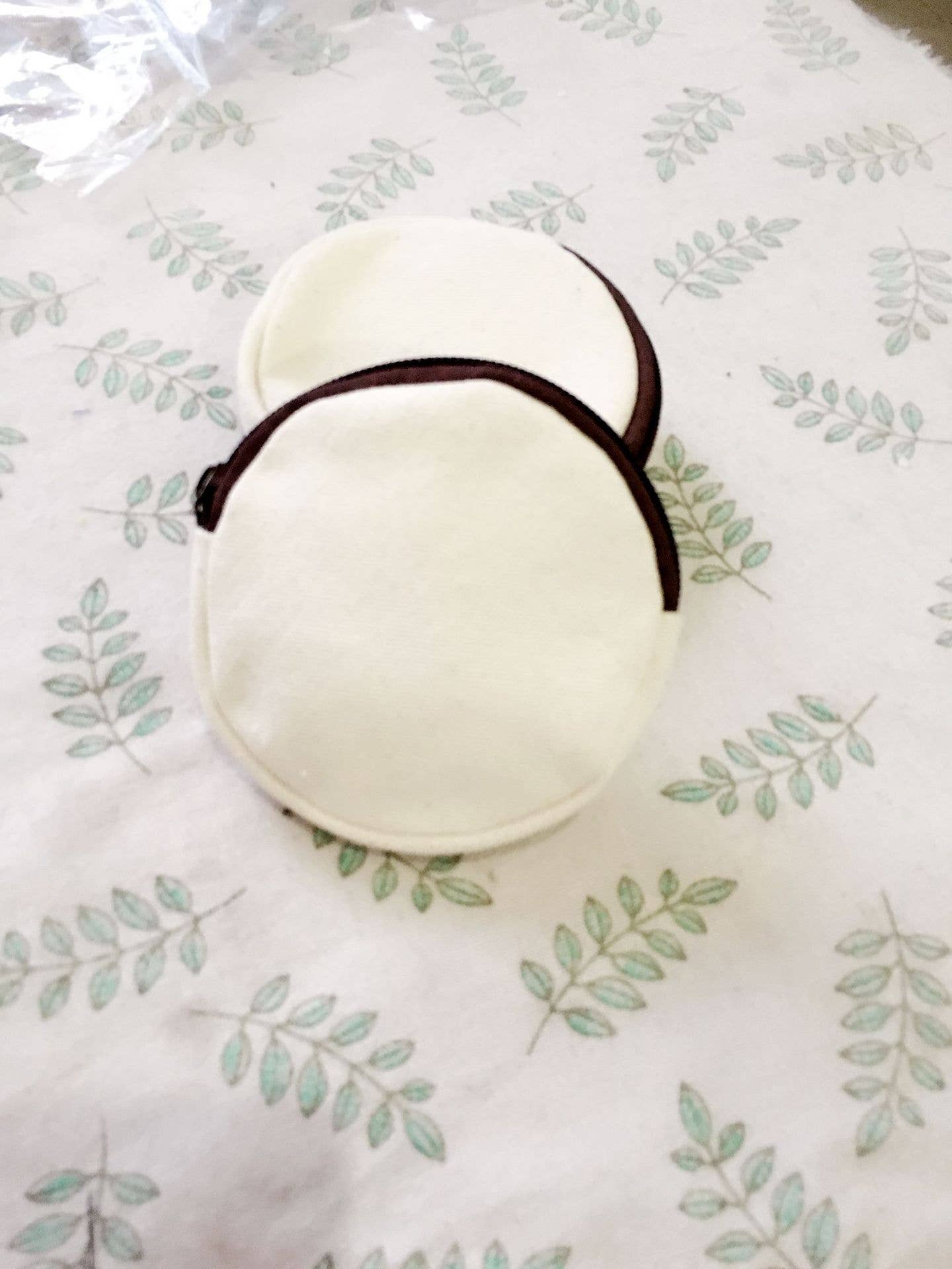 Round cartoon canvas coin purse and money bag