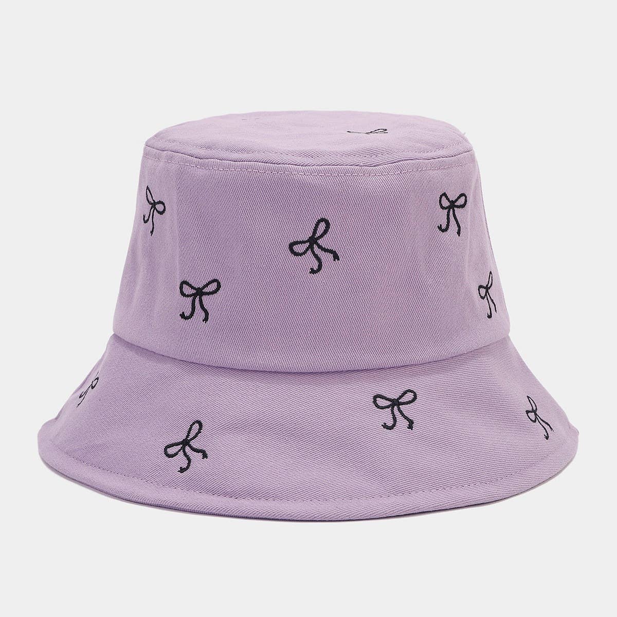 2024 NEW SIMPLE TRAVEL BOW BUCKET HAT_CWAH1569