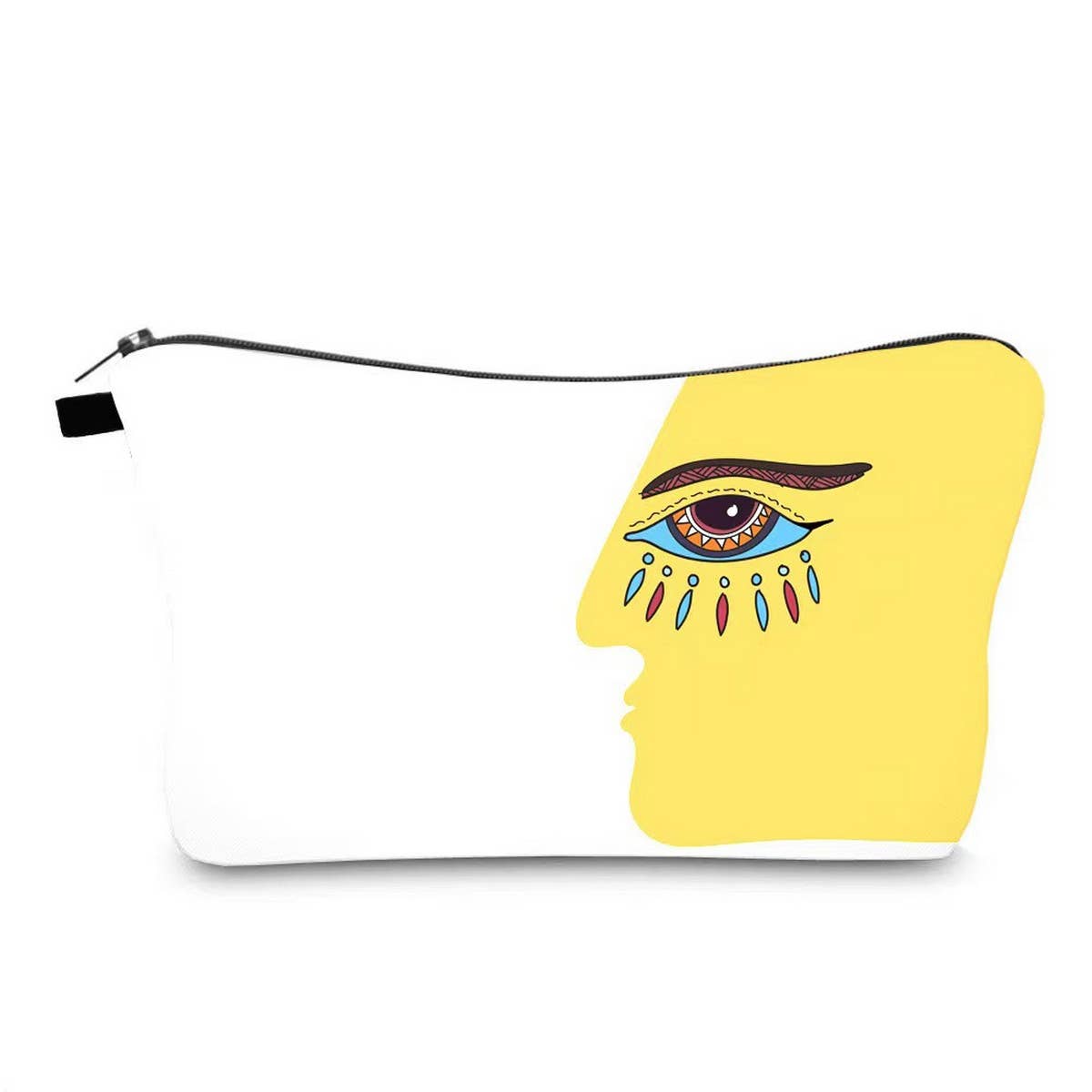 TRAVEL DEVIL'S EYE PRINT COSMETIC BAG_CWAB2252