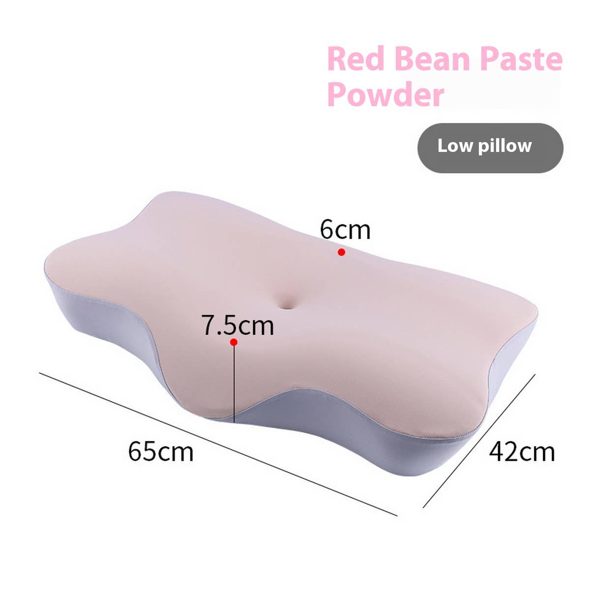 High Support Memory Foam Pillow, Slow Rebound