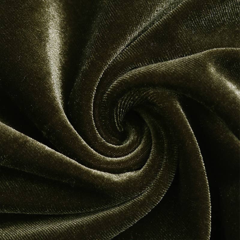 VALENTINE'S DAY VELVET ELEGANT MID-LENGTH DRESS