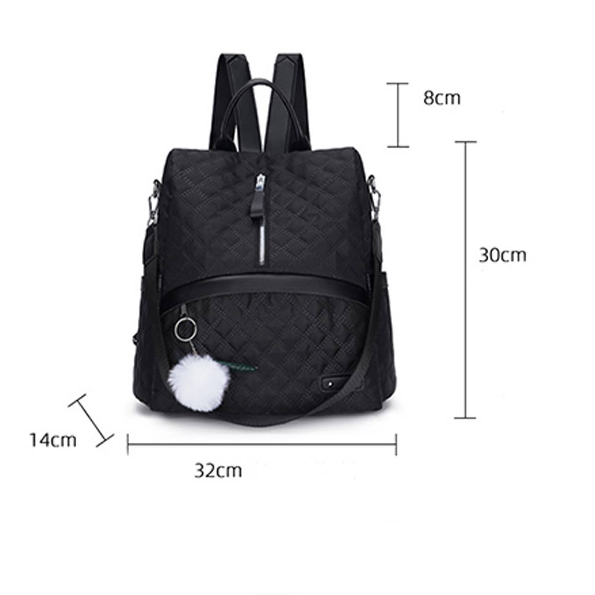 FASHION DIAMOND TRAVEL BACKPACK_CWAB2889
