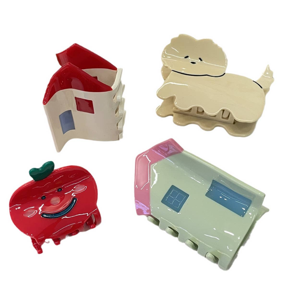 CWAHA4497_NEW CUTE HAIR GRAB CANDY COLOR HAIR CLIP