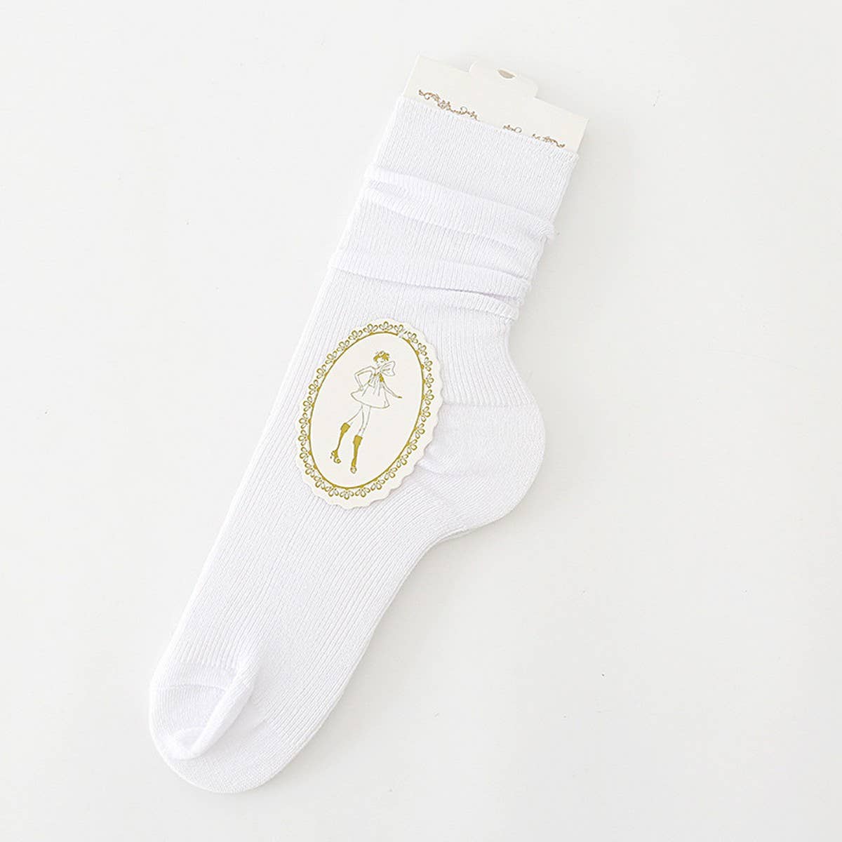 AUTUMN AND WINTER SOLID COLOR RETRO STOCKINGS_CWMS0982