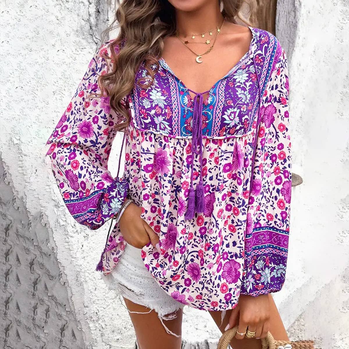 LEISURE VACATION PRINTING LONG SLEEVE SHIRTS_CWTSTL1114