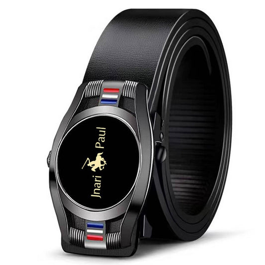 TOOTHLESS AUTOMATIC BUCKLE CASUAL BELTS_CWABE0464