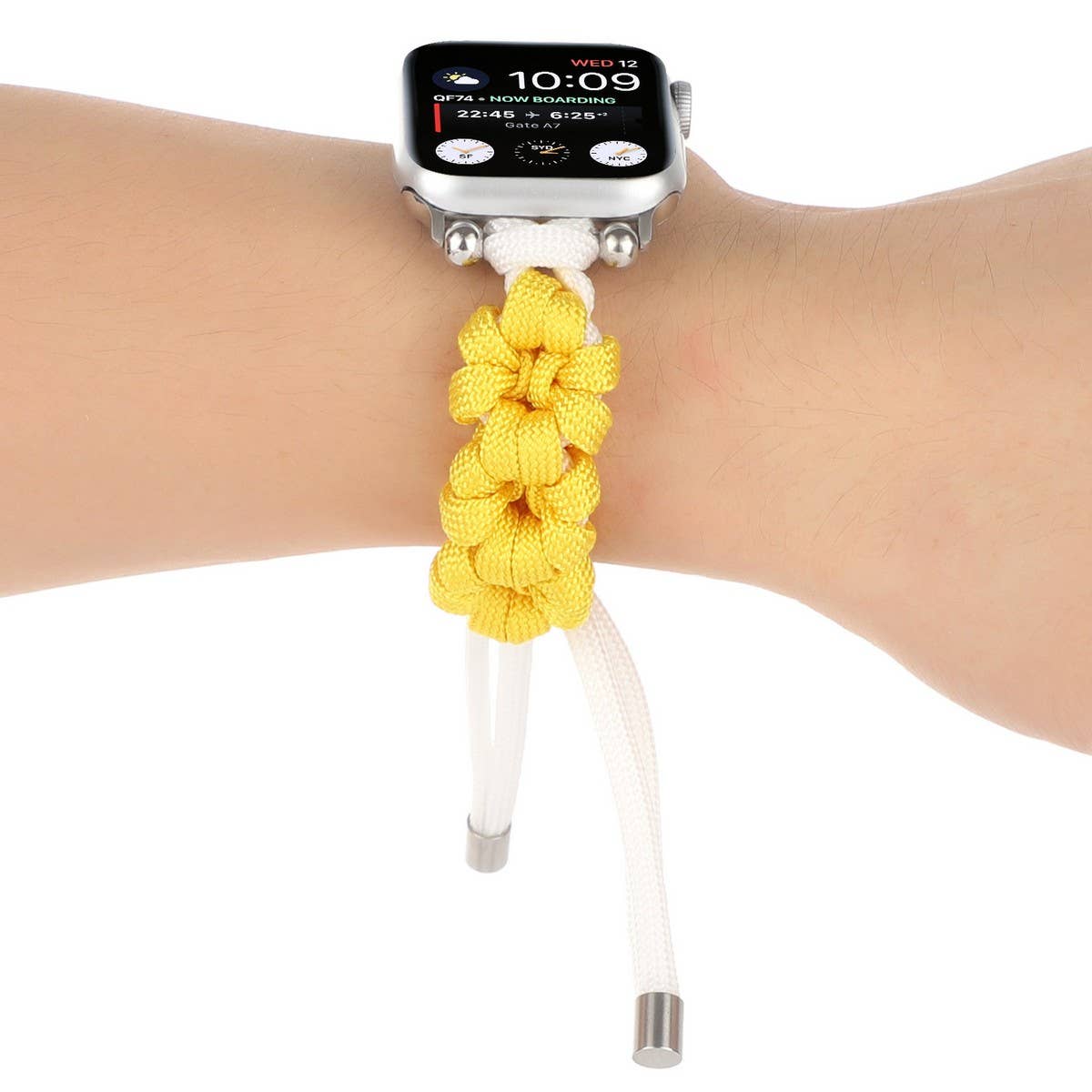 IWATCH7-1SE NYLON PARACORD BRAIDED WATCH STRAP