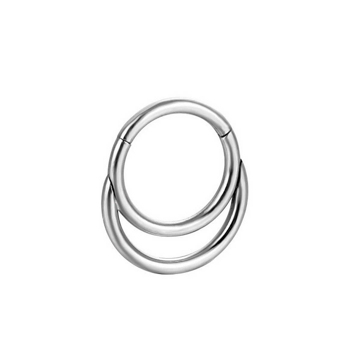 Titanium Seamless Spike Nose Ring Piercing
