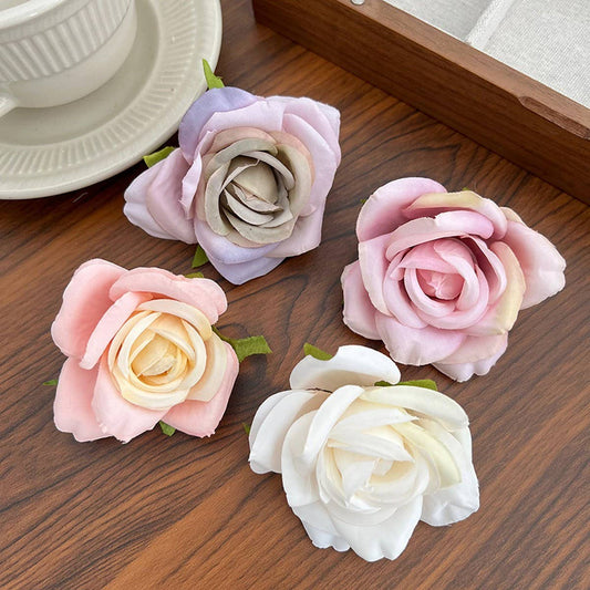 SUMMER RESORT STYLE ROSE FLOWERS HAIRPINS_CWAHA1171