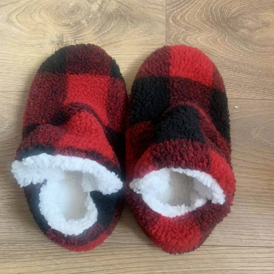 HOME WARM SOFT BOTTOM NON-SLIP SOCK SLIPPERS